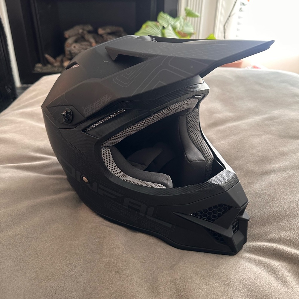 Black O’Neal bike helmet
